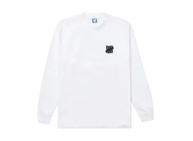 UNDEFEATED Blacktop L/S Tee "White"