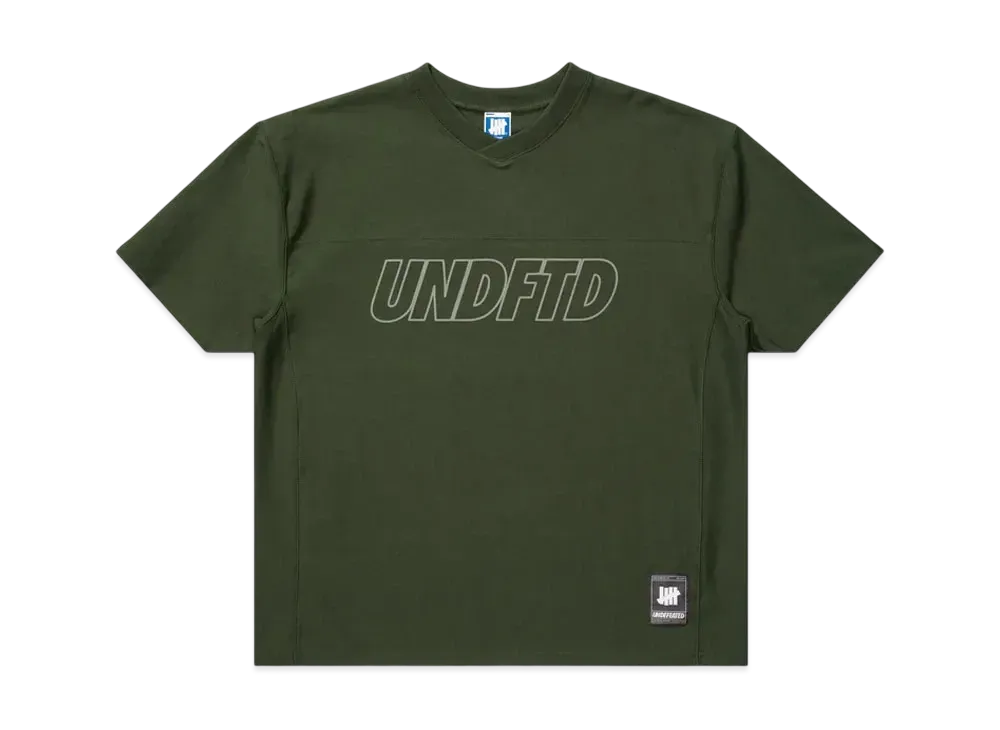 UNDEFEATED Outline S/S Football Jersey "Green"