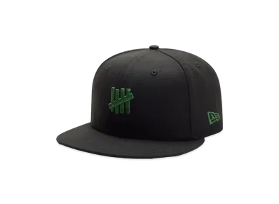 UNDEFEATED x NE Icon Fitted "Black"