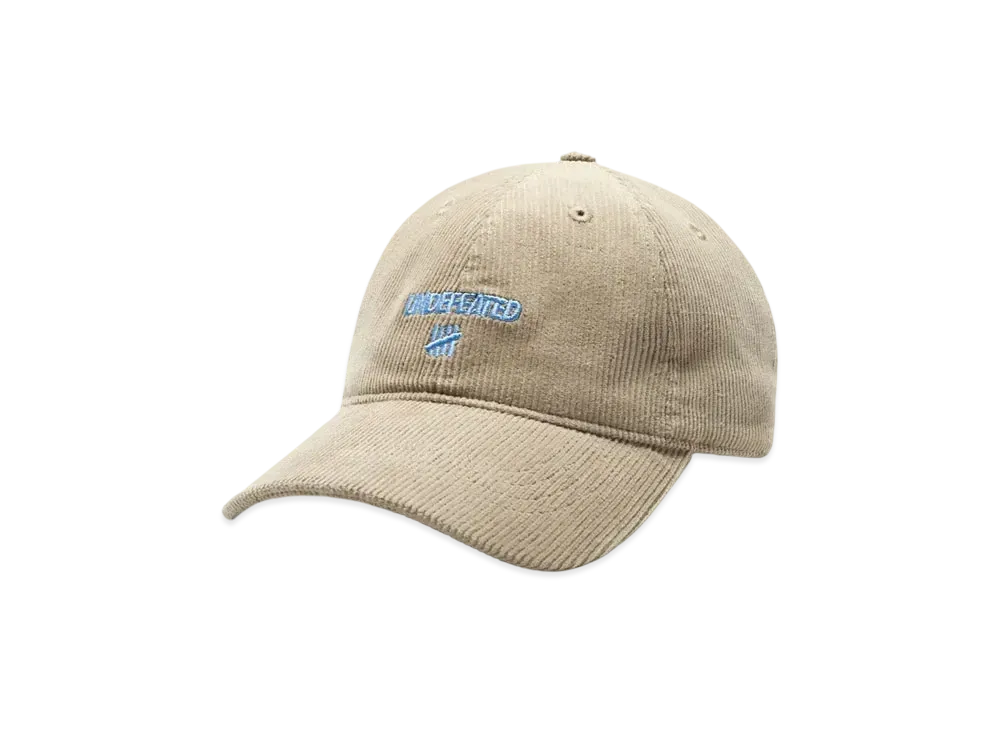 UNDEFEATED Corduroy Strapback "Beige"