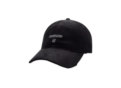 UNDEFEATED Corduroy Strapback "Black"