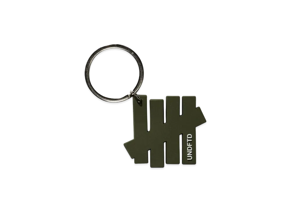 UNDEFEATED Icon Keychain "Olive"