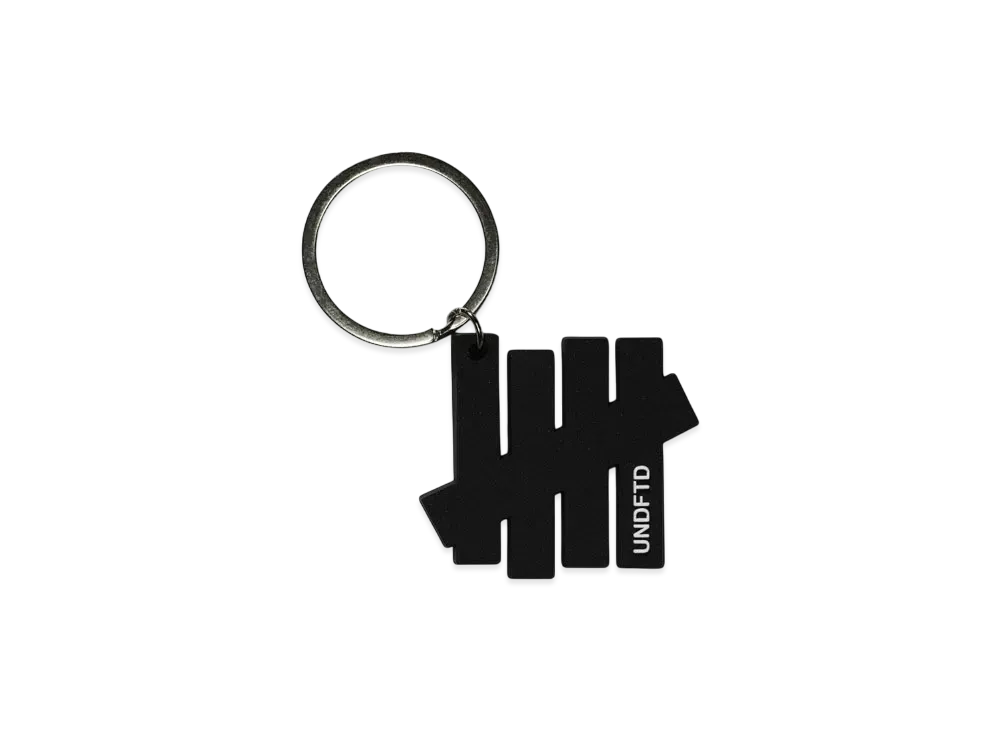 UNDEFEATED Icon Keychain "Black"