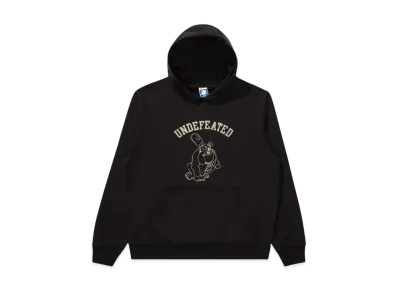 UNDEFEATED Bulldog Pullover Hood "Black"