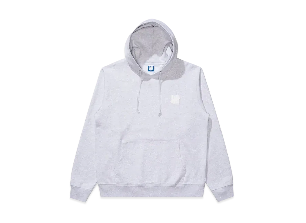 UNDEFEATED Icon Pullover Hood "Gray"