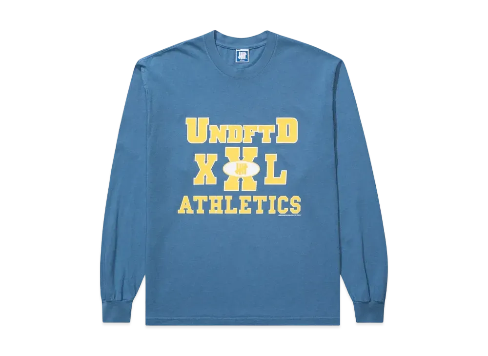 UNDEFEATED Varsity L/S Tee "Blue"