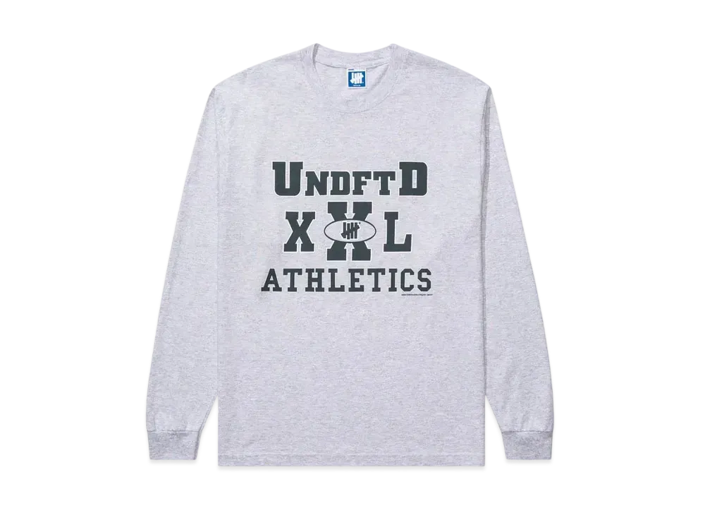 UNDEFEATED Varsity L/S Tee "Gray"