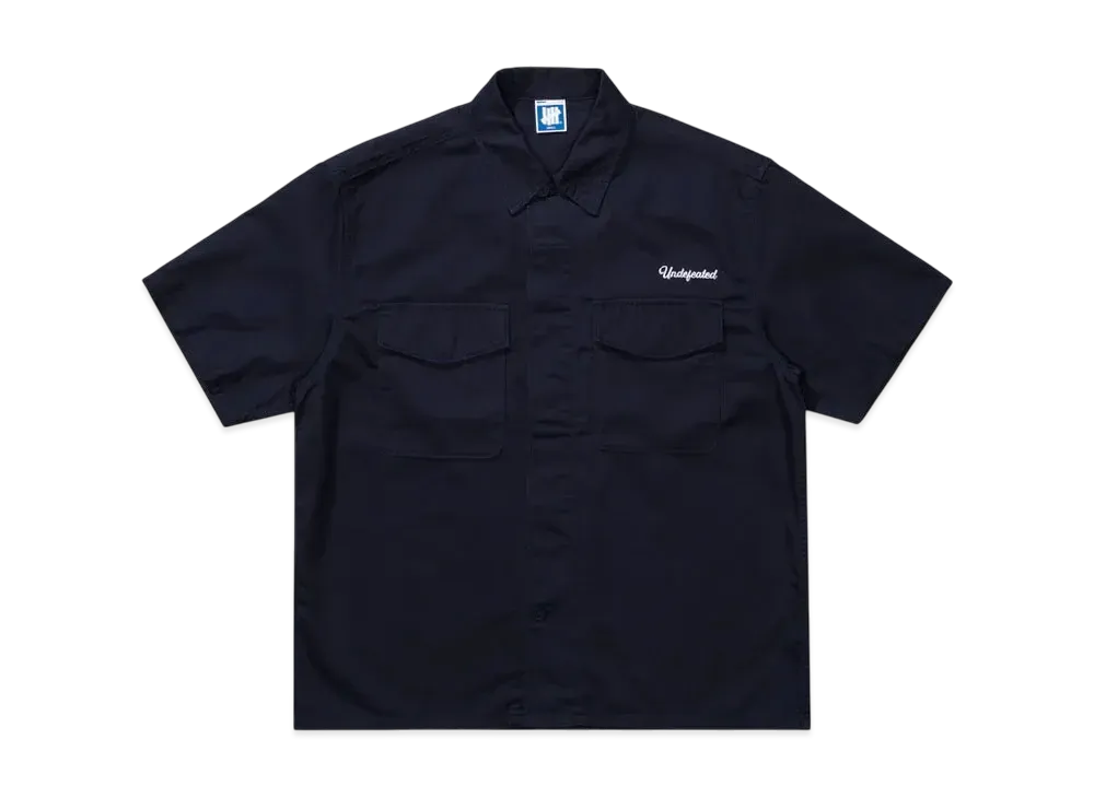 UNDEFEATED Script S/S BDU "Navy"