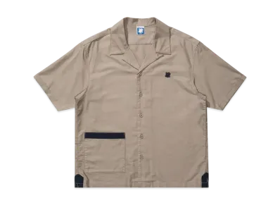 UNDEFEATED Icon S/S Bowling Shirt "Beige"