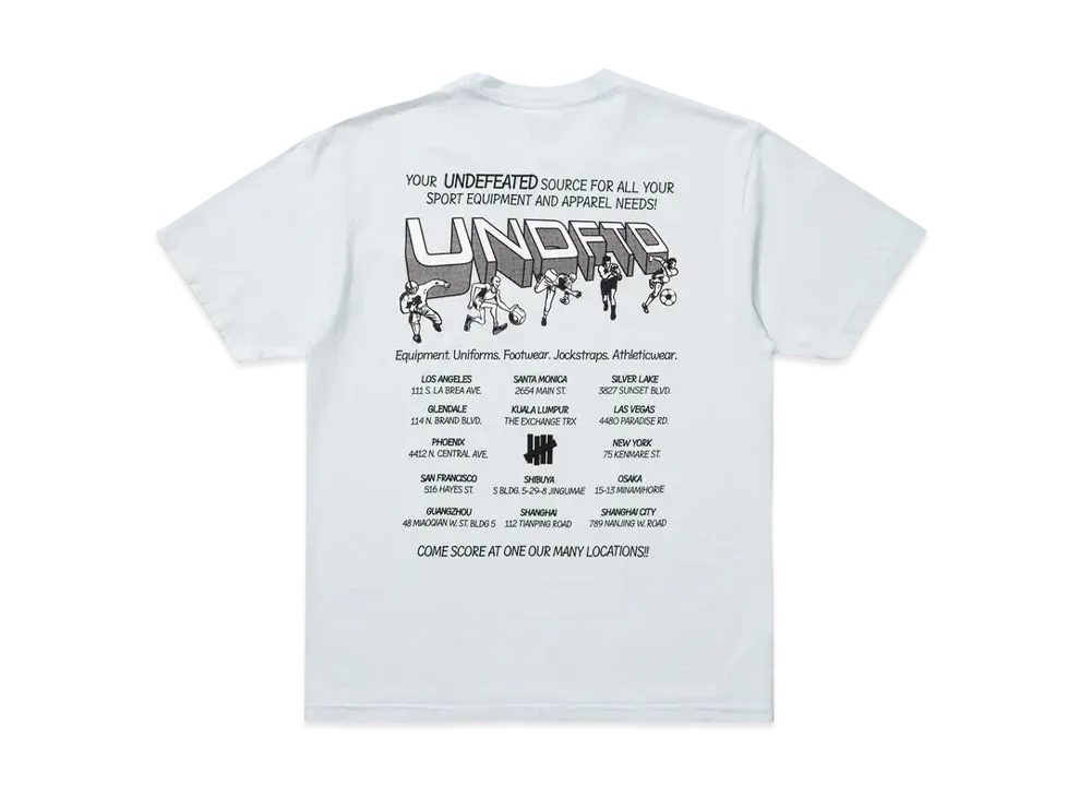 UNDEFEATED Team Store S/S Tee "LT Blue"