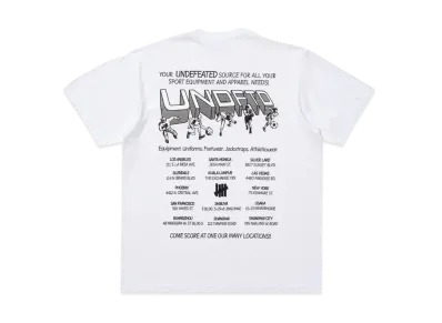 UNDEFEATED Team Store S/S Tee "White"