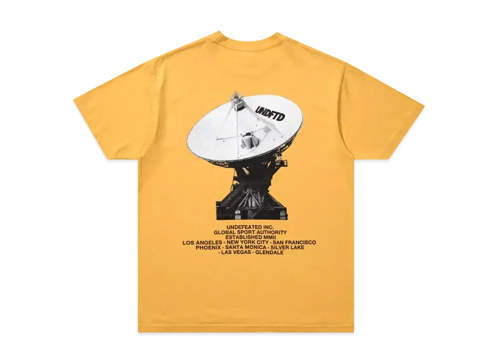 UNDEFEATED Comm S/S Tee "Yellow"