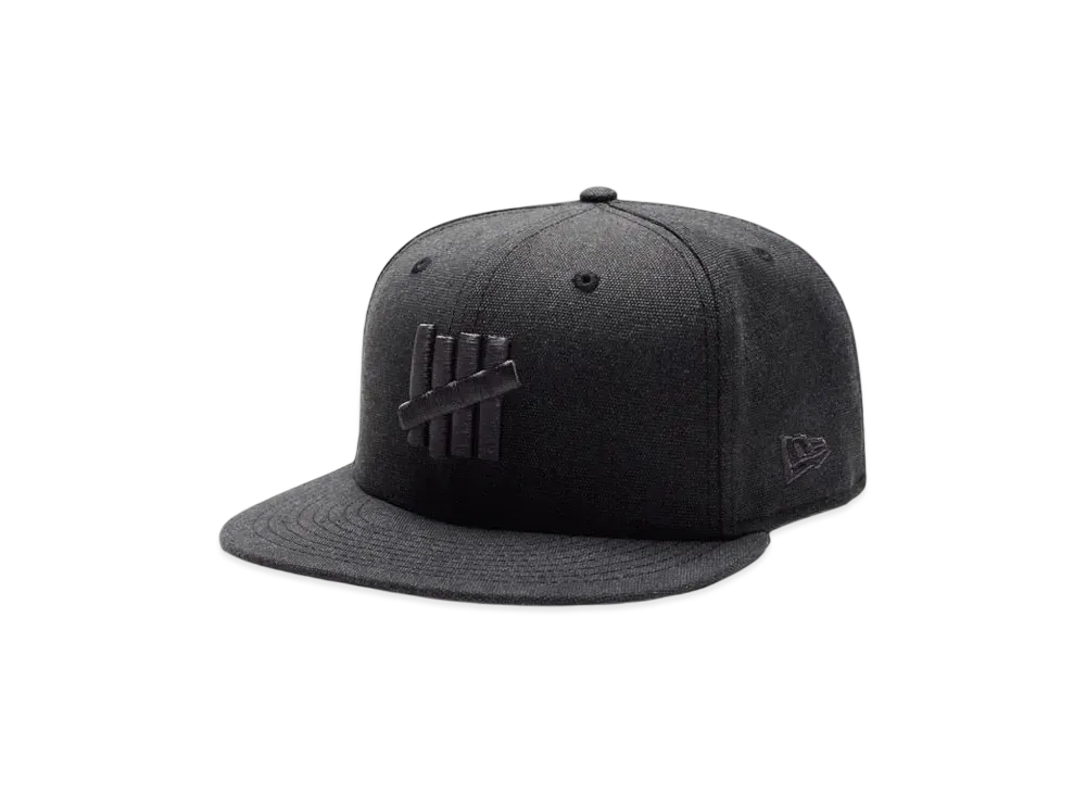 UNDEFEATED x Ne Icon Canvas Fitted "Black"