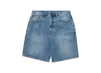 UNDEFEATED 5-Pocket Denim Short "LT Blue"