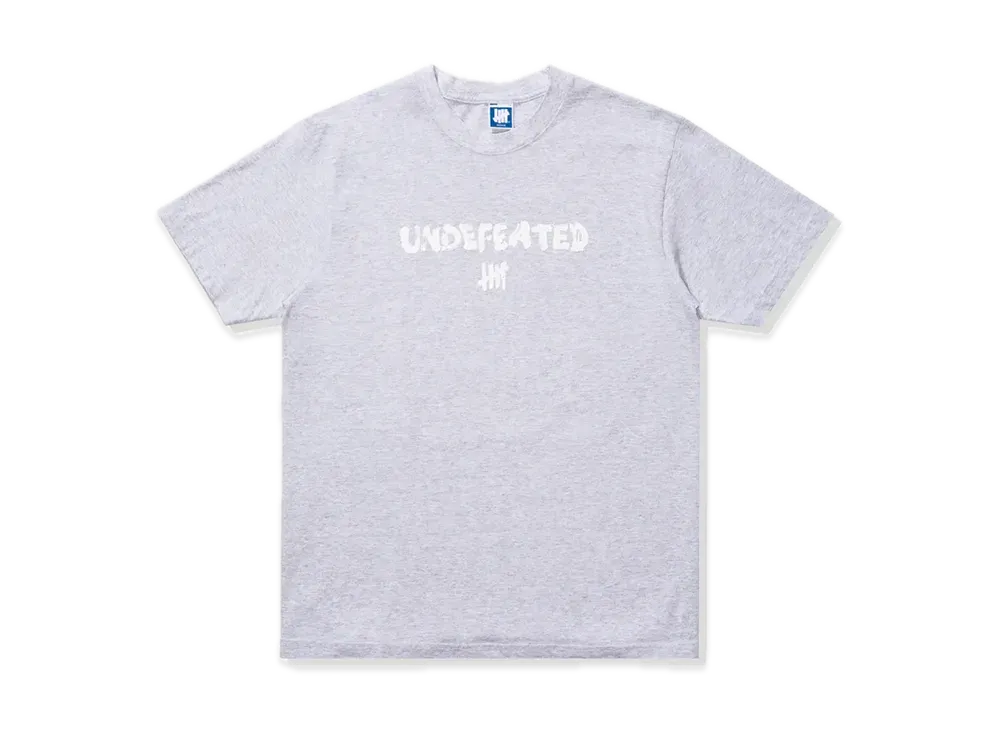 UNDEFEATED Paint S/S Tee "Gray"