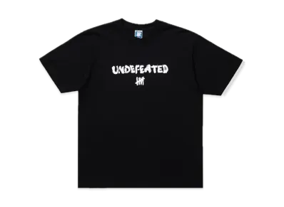 UNDEFEATED Paint S/S Tee "Black"
