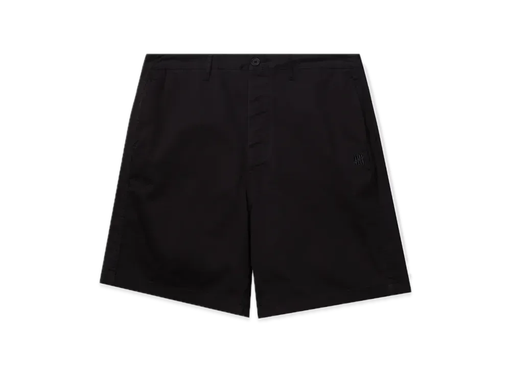 UNDEFEATED Relaxed Chino Short "Black"