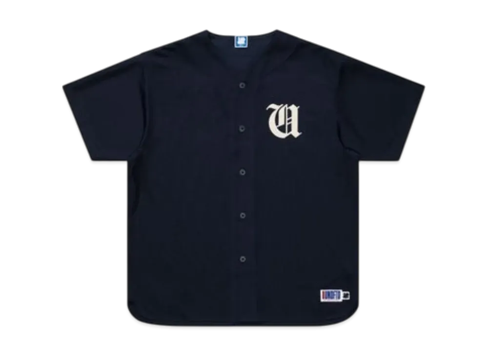 UNDEFEATED O.E. S/S Baseball Jersey "Navy"