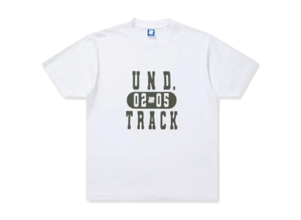UNDEFEATED Track S/S Tee "White"