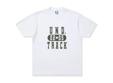 UNDEFEATED Track S/S Tee "White"