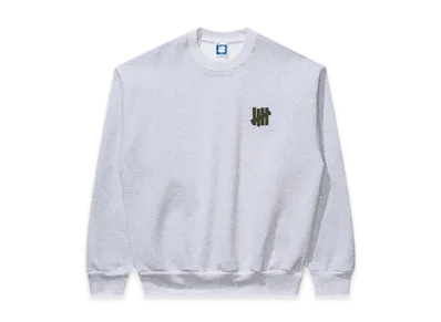 UNDEFEATED Stencil Crewneck "Gray"