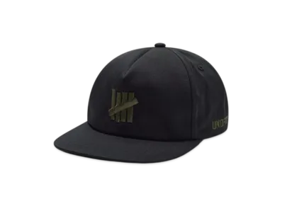 UNDEFEATED Icon Stencil Snapback "Black"