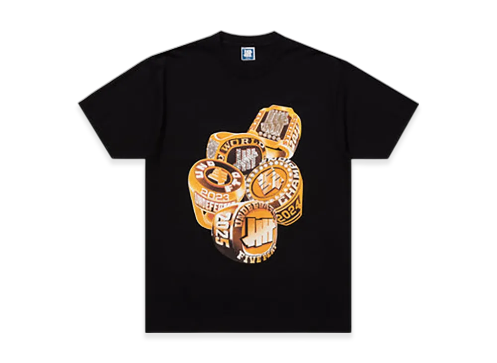 UNDEFEATED Ring S/S Tee "Black"