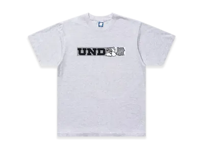 UNDEFEATED Bumper Sticker S/S Tee "Gray"