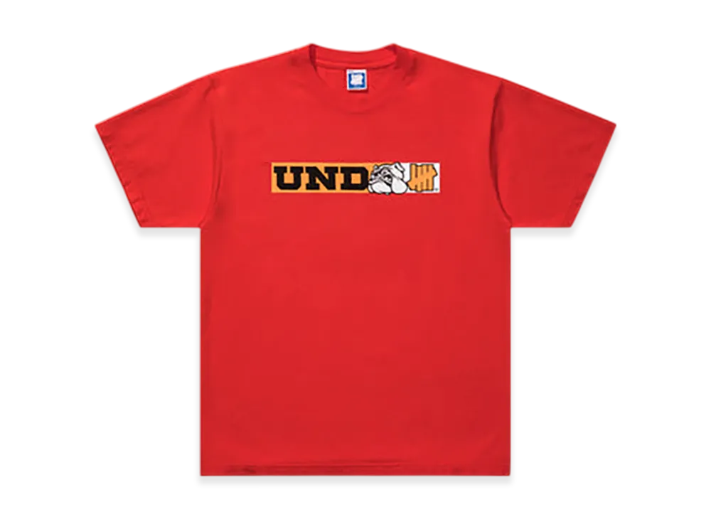 UNDEFEATED Bumper Sticker S/S Tee "Red"