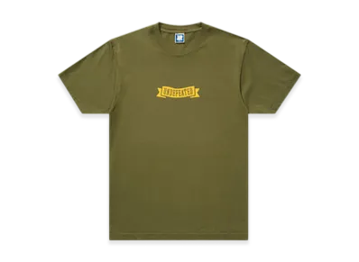 UNDEFEATED Ribbon S/S Tee "Olive"