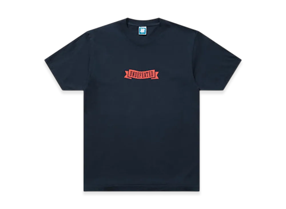 UNDEFEATED Ribbon S/S Tee "Navy"