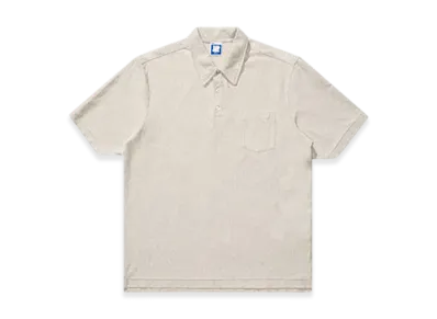 UNDEFEATED S/S Polo Tee "Beige"