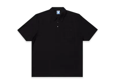 UNDEFEATED S/S Polo Tee "Black"
