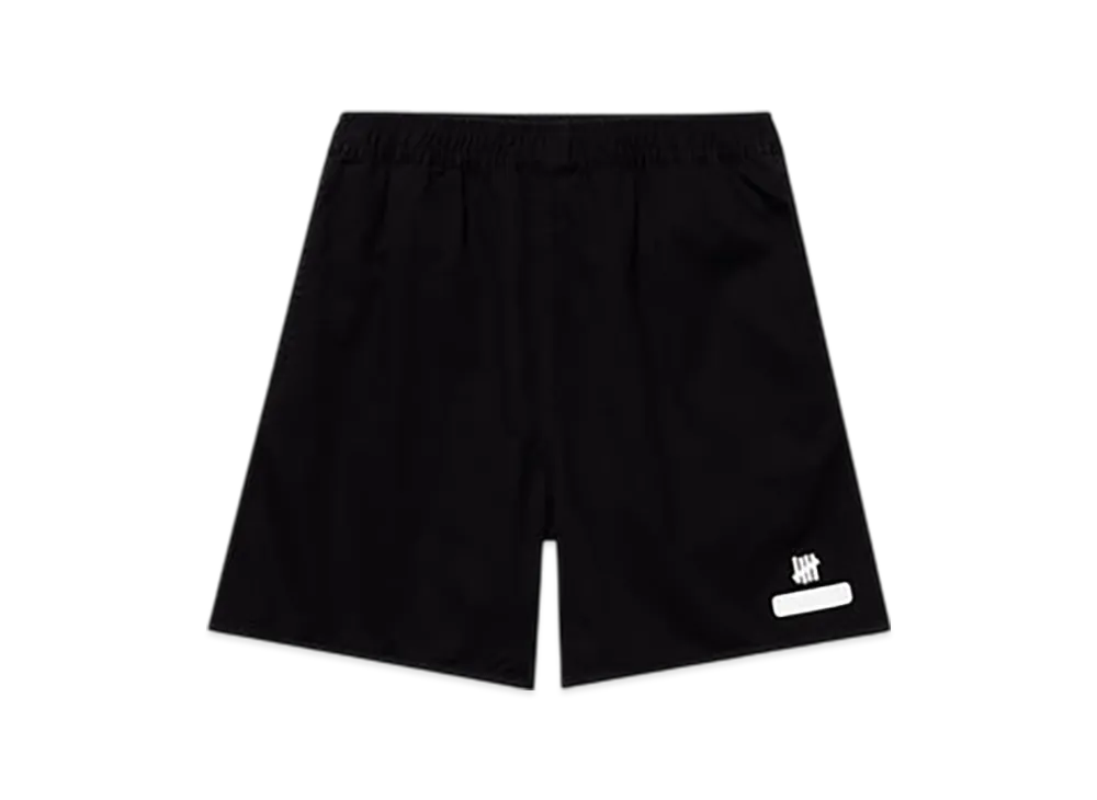 UNDEFEATED Twill Gym Short "Black"