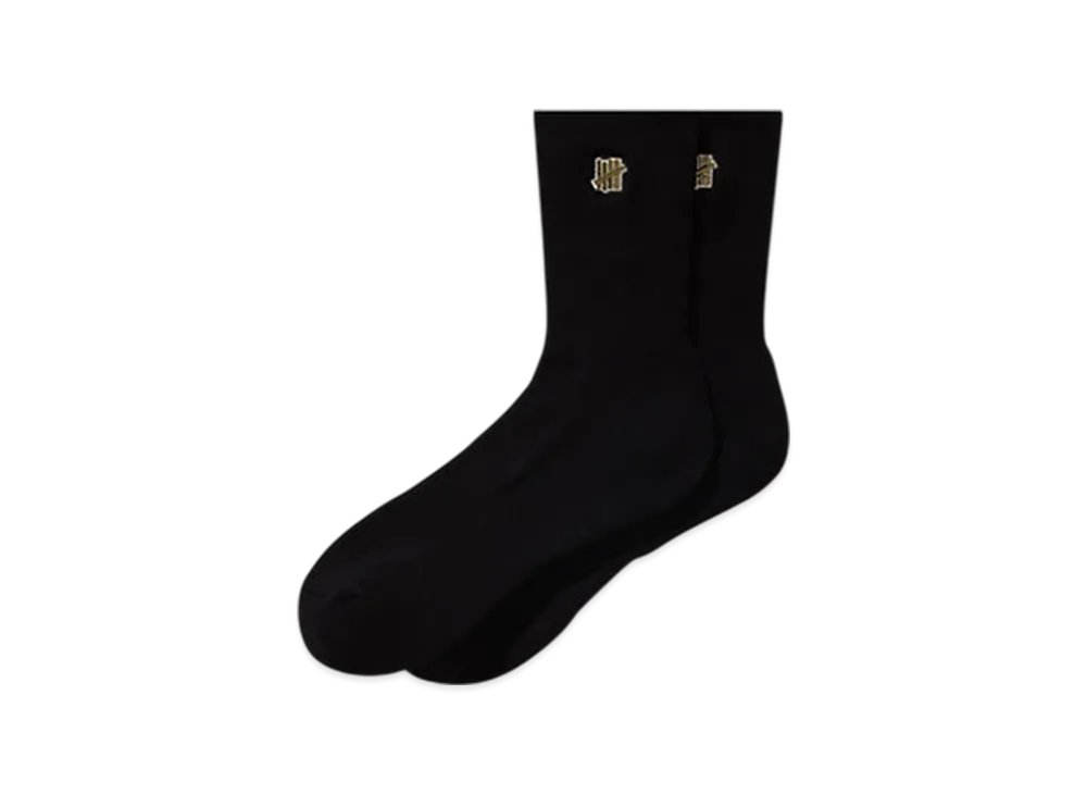 UNDEFEATED Premium Icon Crew Sock "Black"