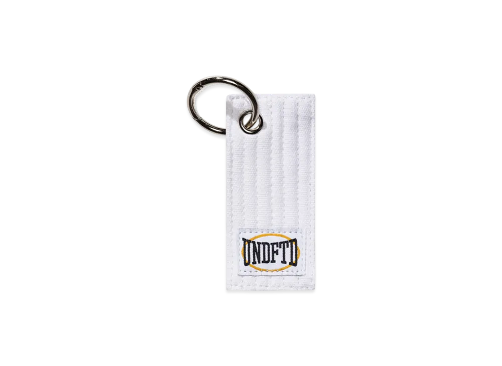 UNDEFEATED GI Belt Canvas Keychain "White"