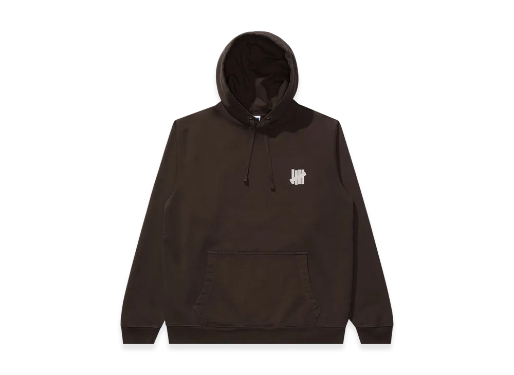 UNDEFEATED Icon Pullover Hood "Brown"