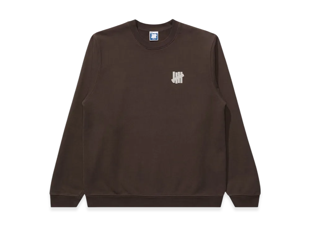 UNDEFEATED Icon Crewneck "Brown"
