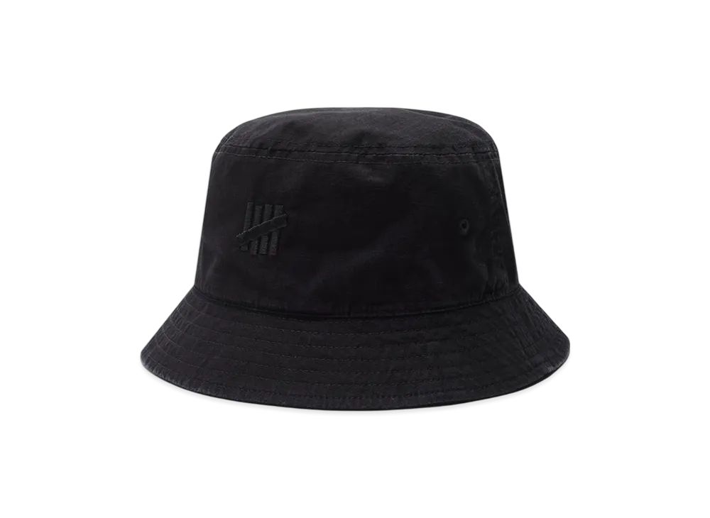 UNDEFEATED Ripstop Bucket Hat "Black"