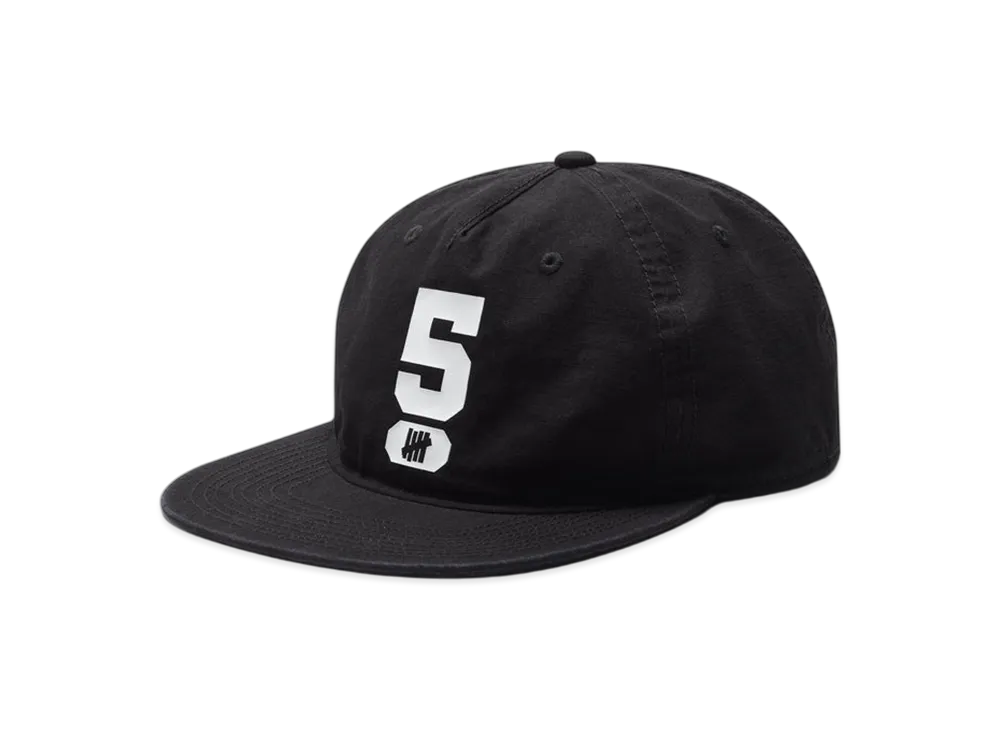 UNDEFEATED Slouchy 5 Panel Snapback "Black"