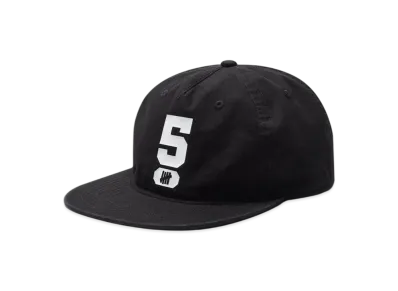 UNDEFEATED Slouchy 5 Panel Snapback "Black"