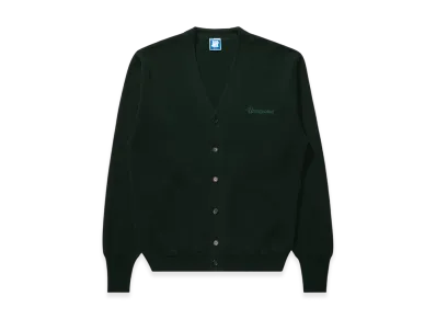 UNDEFEATED Script Cardigan "Green"