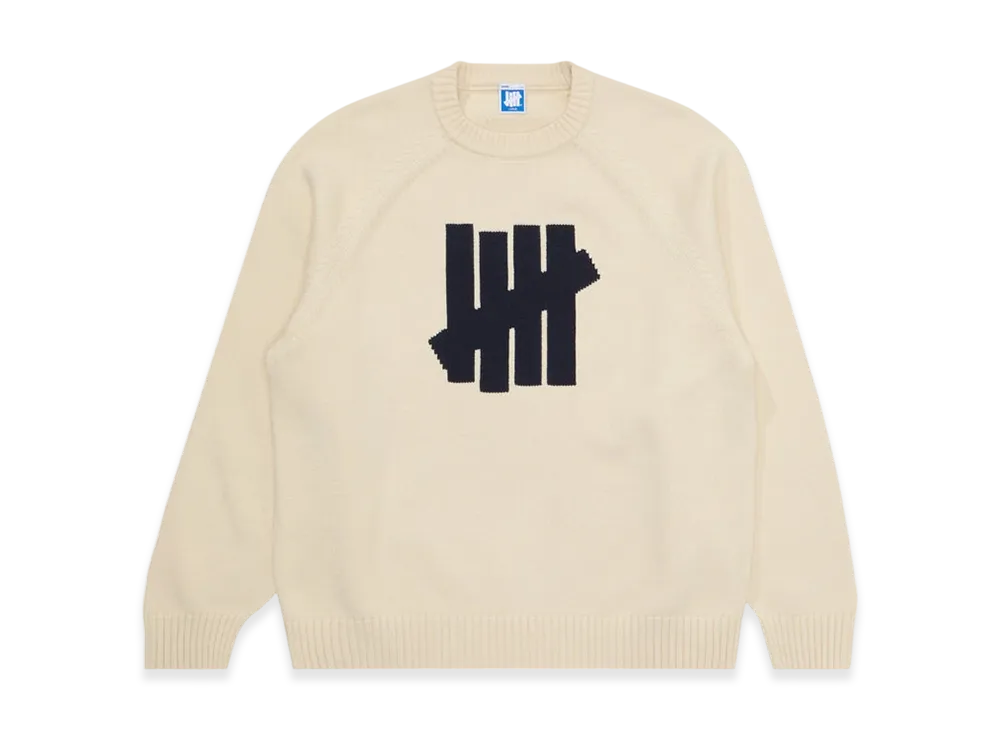 UNDEFEATED Crewneck Sweater "Off White"