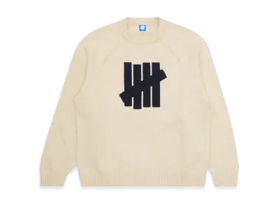 UNDEFEATED Crewneck Sweater "Off White"