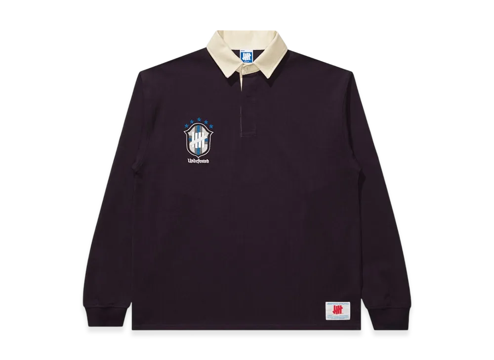 UNDEFEATED Crest L/S Rugby "Purple"