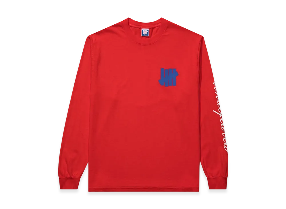 UNDEFEATED Sportsman L/S Tee "Red"