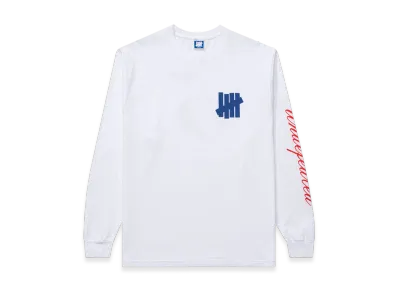 UNDEFEATED Sportsman L/S Tee "White"