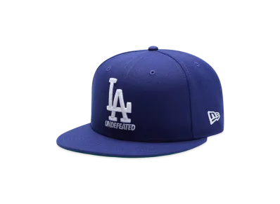 UNDEFEATED x New Era x Los Angeles Dodgers Stacked Logo Fitted "Royal"