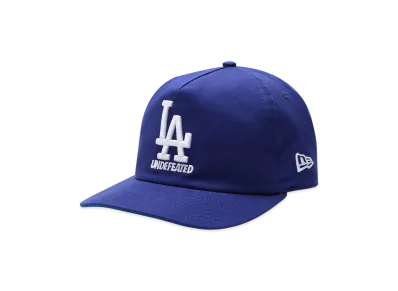 UNDEFEATED x New Era x Los Angeles Dodgers Stacked Logo Snapback "Royal"