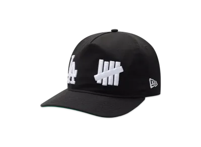 UNDEFEATED x New Era x Los Angeles Dodgers Logos Snapback "Black"